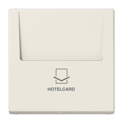 JUNG LS590CARD, key card holder with centre plate, 4011377490604