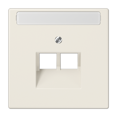 JUNG LS969-2NAUA, centre pl.f mod. jack sockets, 4011377899209