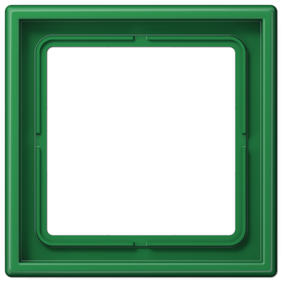 JUNG LS981GN, 1-gang frame, green, 4011377350359