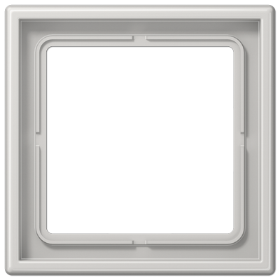 JUNG LS981LG, 1-gang frame, light grey, 4011377946002