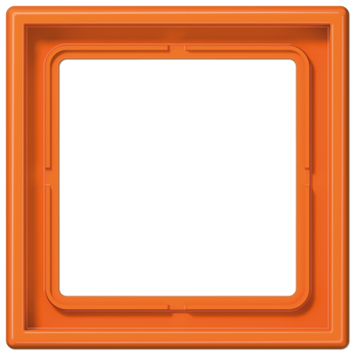 JUNG LS981O, 1-gang frame, orange, 4011377350557