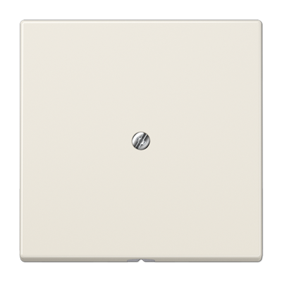 JUNG LS990A, cable outlet w.centre plate and insert, 4011377091153