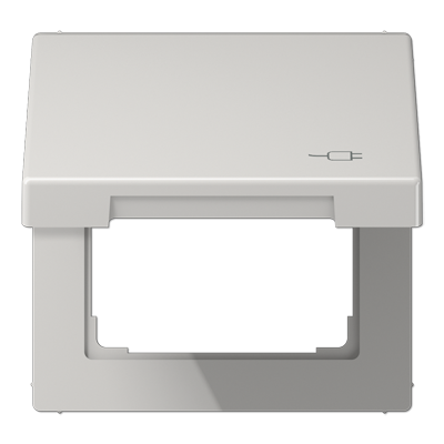 JUNG LS990BFKLSOCLG, Hinged lid for socket, 4011377164284