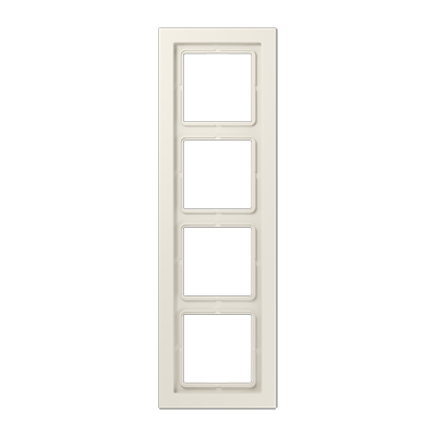 JUNG LSD984W, 4-gang frame, 4011377045125