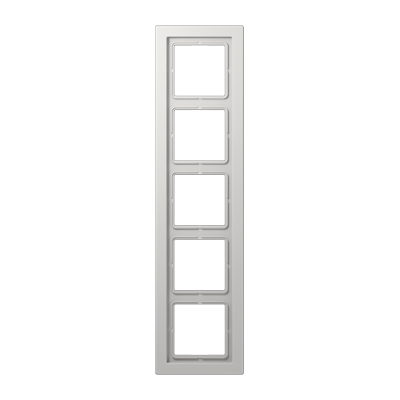 JUNG LSD985LG, 5-gang frame, 4011377045187
