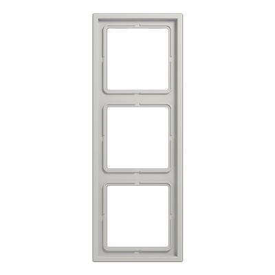 JUNG LSZ983BFLG, 3-gang frame, 4011377150799
