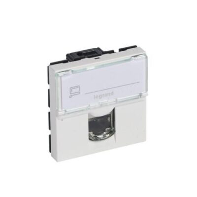 Legrand 076554, RJ45 CAT5e UTP MOSAIC 2 M BLAN, 3245060765545