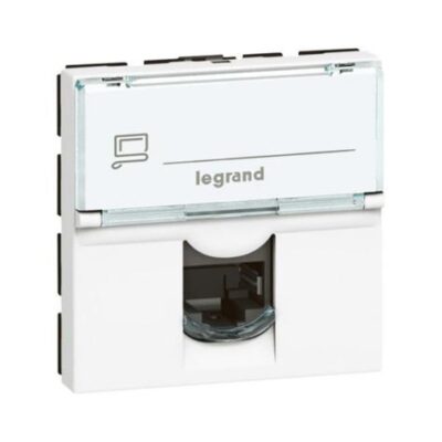 Legrand 076565, RJ45 CAT6 FTP 2 M MOSAIC BLANC, 3245060765651